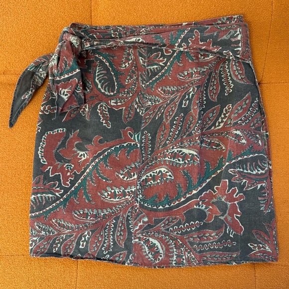 Ralph Lauren Vintage 2000s Mini WrapSkirt